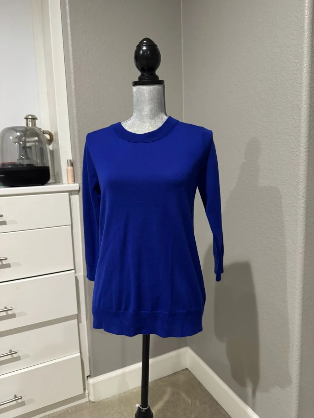 J. Crew Bright Royal Blue Crewneck Pullover